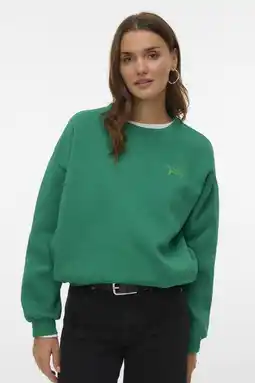 Wehkamp VERO MODA sweater groen aanbieding
