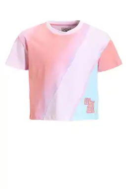 Wehkamp Me & My Monkey T-shirt roze/lila aanbieding