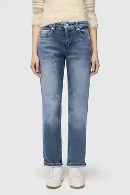 Wehkamp MAC straight leg jeans medium blue denim aanbieding