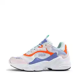 Wehkamp Fila Collene CB sneakers koraalrood/lichtblauw aanbieding