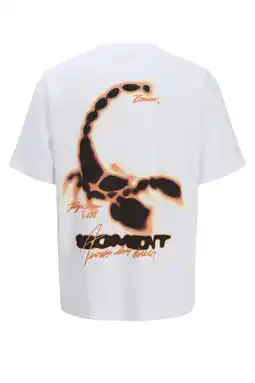 Wehkamp JACK & JONES JUNIOR T-shirt wit aanbieding