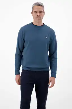 Wehkamp LERROS sweater donkerblauw aanbieding