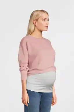 Wehkamp LOVE2WAIT one size zwangerschapstop lichtroze aanbieding