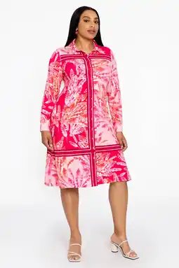 Wehkamp YOEK blousejurk roze aanbieding