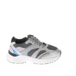 Wehkamp Hip leren chunky sneakers zilver/grijs aanbieding