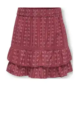 Wehkamp KIDS ONLY GIRL skort donkerrood aanbieding