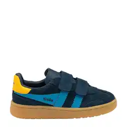 Wehkamp Gola Viper Strap suède sneakers donkerblauw aanbieding