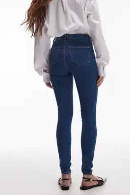 Wehkamp TOPSHOP Tsjoni Hr Skinny Dnm Jeans Mb Noos highwaist skinny jeans medium blue denim aanbieding
