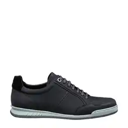 Wehkamp Van Lier Magnus nubuck sneakers zwart aanbieding