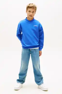 Wehkamp Tommy Hilfiger sweater blauw aanbieding