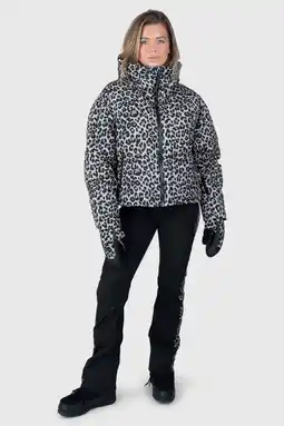 Wehkamp Brunotti ski-jas Fiaskia panterprint aanbieding