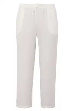 Wehkamp YOEK straight fit broek wit aanbieding