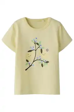 Wehkamp NAME IT BABY T-shirt geel aanbieding