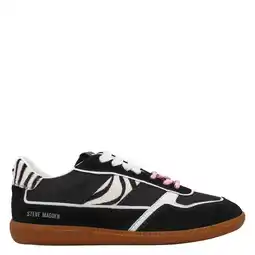 Wehkamp Steve Madden Augustine suède sneakers zwart/zebra aanbieding