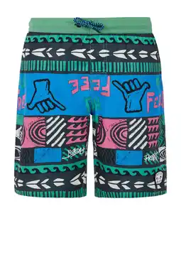 Wehkamp Protest zwemshort PRTRONALD JR groen/blauw aanbieding