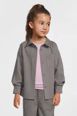 Wehkamp LEVV blouse grijs met lurex aanbieding