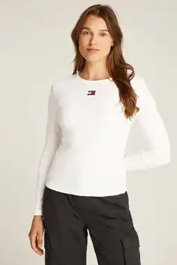 Wehkamp Tommy Jeans jersey pullover aanbieding