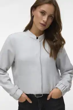 Wehkamp VERO MODA bomberjack lichtblauw aanbieding