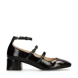 Wehkamp Sacha Mary Jane's lak pumps zwart aanbieding