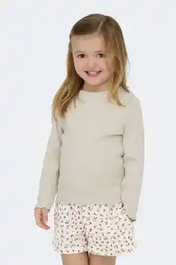 Wehkamp KIDS ONLY MINI longsleeve beige aanbieding