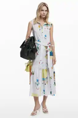 Wehkamp Desigual blousejurk wit aanbieding