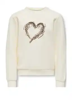 Wehkamp KIDS ONLY GIRL sweater ecru aanbieding