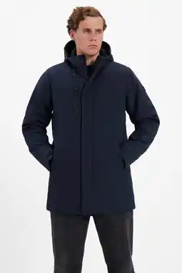 Wehkamp Kjelvik softshell jas Baris donkerblauw aanbieding