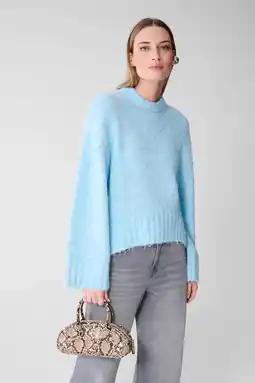 Wehkamp Shoeby gebreide trui blauw aanbieding