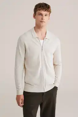 Wehkamp WE Fashion vest gebreid ecru aanbieding