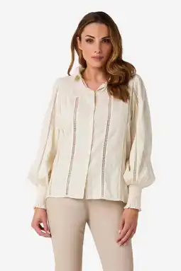Wehkamp IBANA blouse ecru aanbieding
