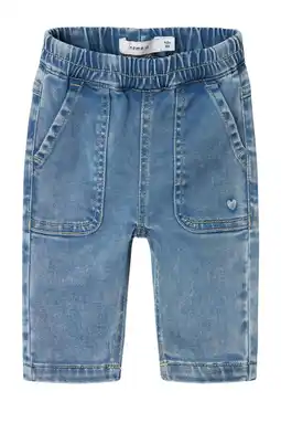 Wehkamp NAME IT BABY regularwaist regular fit jeans light blue denim aanbieding