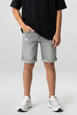 Wehkamp Cars regular denim short grey denim aanbieding