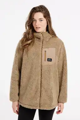 Wehkamp Protest fleece vest Sago lichtbruin aanbieding