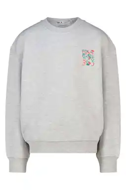 Wehkamp America Today sweat sweater - grijs aanbieding