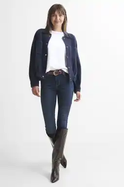 Wehkamp Tramontana gebreid vest donkerblauw aanbieding