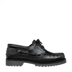 Wehkamp Van Lier leren bootschoenen zwart aanbieding