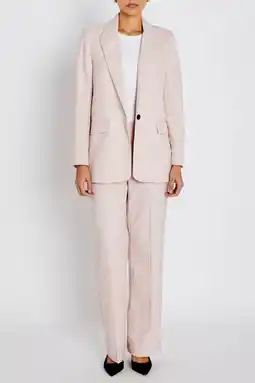 Wehkamp Bruuns Bazaar regular blazer lichtroze aanbieding