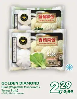 Amazing Oriëntal Golden diamond buns aanbieding