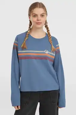 Wehkamp O'Neill top grijsblauw aanbieding