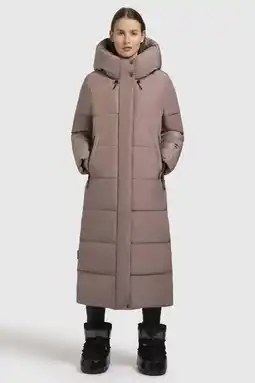 Wehkamp Khujo winterjas taupe aanbieding