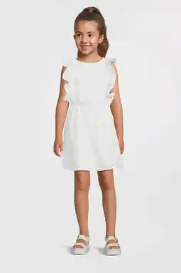 Wehkamp NAME IT KIDS jurk broderie wit aanbieding
