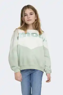 Wehkamp KIDS ONLY GIRL sweater lichtgroen aanbieding