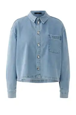 Wehkamp OUI denim spijkerjas light blue denim aanbieding
