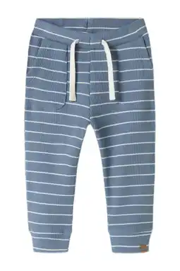 Wehkamp NAME IT BABY babybroek blauw aanbieding