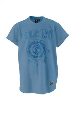 Wehkamp G-STAR T-shirt blauw aanbieding
