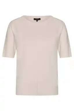 Wehkamp Claudia Sträter pullover ecru fijn gebreid aanbieding