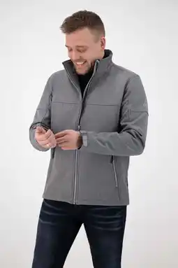 Wehkamp Kjelvik softshell jack Odense grijs aanbieding