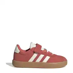 Wehkamp adidas Sportswear VL Court 3.0 suede sneakers koraalrood/wit aanbieding