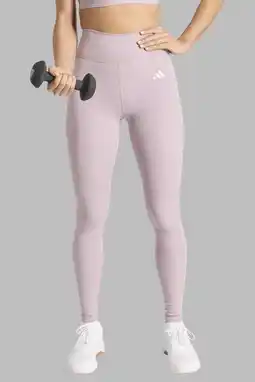 Wehkamp adidas Performance sportlegging Optimé lichtroze aanbieding