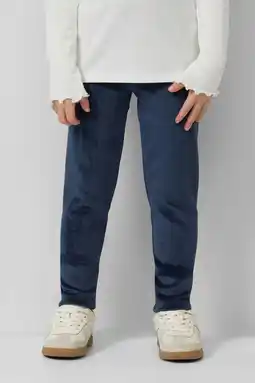 Wehkamp s.Oliver suede legging donkerblauw aanbieding